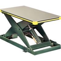 Hydraulic Backsaver Scissor Lift Table, Steel, 24" W x 48" L, 2000 lbs. Capacity Equipex