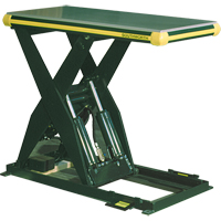 Hydraulic Backsaver Scissor Lift Table, Steel, 24" W x 48" L, 4000 lbs. Capacity Equipex