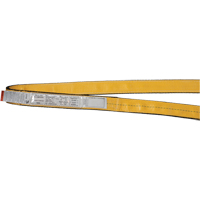 &eacute;lingues de levage en polyester, Pli Simple, Sans fin, Type 5, 3" la x 3' lo, Capacit&eacute; verticale 9400 lb Equipex