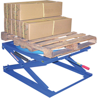 Support de palette ajustable, 42-1/4" lo x 40" la, Capacit&eacute; 4000 lb Equipex