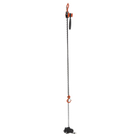 Mini palan &agrave; levier, Lev&eacute;e 15', Cabacit&eacute; 500 lb (0,25 tonne), Chaîne en Acier Equipex