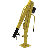 Grue &agrave; fl&egrave;che pour camion actionn&eacute;e par treuil, Capacit&eacute; de 500 lb (0,25 tonne), Limite de 102' Equipex