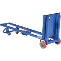 Empileur &agrave; plateforme, M&eacute;canisme Treuil manuel, Capacit&eacute; de 400 lb, Levage max de 58" Equipex