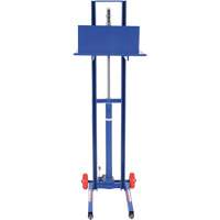 Hydraulic Platform Lift Stacker, Foot Pump Operated, 400 lbs. Capacity, 51-1/8" Max Lift Equipex