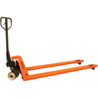 Long Fork Pallet Truck, 70" L x 27" W, 4400 lbs. Capacity Equipex