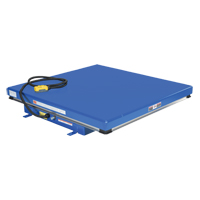 Hydraulic Scissor Lift Table, Steel, 48" L x 24" W, 3000 lbs. Cap. Equipex