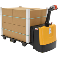 Transpalette &eacute;lectrique motoris&eacute;, Capacit&eacute; 3300 lb, 48" lo x 28,25" la Equipex