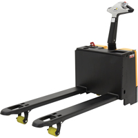 Transpalette &eacute;lectrique motoris&eacute; a/balance, Capacit&eacute; 3300 lb, 48" lo x 28,25" la Equipex