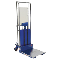 Gerbeur Hefti-Lift, M&eacute;canisme Pompe au pied, Capacit&eacute; de 880 lb, Levage max de 59" Equipex