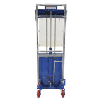 Gerbeur Hefti-Lift, M&eacute;canisme Pompe au pied, Capacit&eacute; de 880 lb, Levage max de 59" Equipex
