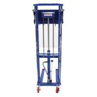 Gerbeur Hefti-Lift, M&eacute;canisme Pompe au pied, Capacit&eacute; de 1500 lb, Levage max de 63" Equipex