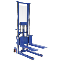 Gerbeur Hefti-Lift, M&eacute;canisme Pompe au pied, Capacit&eacute; de 1500 lb, Levage max de 63" Equipex