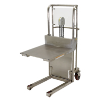 Gerbeur Hefti-Lift, M&eacute;canisme Pompe au pied, Capacit&eacute; de 450 lb, Levage max de 45-5/8" Equipex