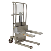 Gerbeur Hefti-Lift, M&eacute;canisme Pompe au pied, Capacit&eacute; de 450 lb, Levage max de 45-5/8" Equipex