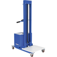 Gerbeur &agrave; levage rapide, M&eacute;canisme &eacute;lectrique, Capacit&eacute; de 400 lb, Levage max de 57" Equipex