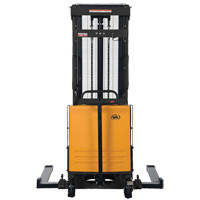 Gerbeur pour chariot &eacute;l&eacute;vateur, Fonctionnement &eacute;lectrique, Capacit&eacute; 2000 lb, Lev&eacute;e max 63" Equipex
