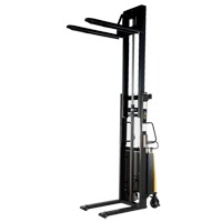 Gerbeur pour chariot &eacute;l&eacute;vateur, Fonctionnement &eacute;lectrique, Capacit&eacute; 2000 lb, Lev&eacute;e max 63" Equipex