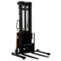 Gerbeur pour chariot &eacute;l&eacute;vateur, Fonctionnement &eacute;lectrique, Capacit&eacute; 2000 lb, Lev&eacute;e max 137" Equipex