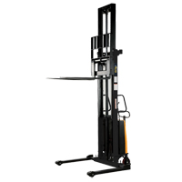 Gerbeur pour chariot &eacute;l&eacute;vateur, Fonctionnement &eacute;lectrique, Capacit&eacute; 2000 lb, Lev&eacute;e max 150" Equipex