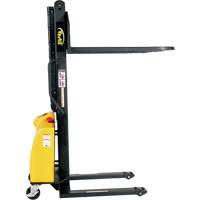 Gerbeur motoris&eacute; avec m&acirc;t &eacute;troit, Fonctionnement &eacute;lectrique, Capacit&eacute; 1500 lb, Lev&eacute;e max 63" Equipex