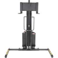 Gerbeur motoris&eacute; avec m&acirc;t &eacute;troit, Fonctionnement &eacute;lectrique, Capacit&eacute; 1000 lb, Lev&eacute;e max 63" Equipex