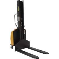 Gerbeur motoris&eacute; avec m&acirc;t &eacute;troit, Fonctionnement &eacute;lectrique, Capacit&eacute; 1000 lb, Lev&eacute;e max 63" Equipex