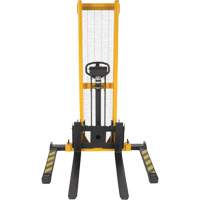 Gerbeur hydraulique manuel, Fonctionnement Pompe manuelle, Capacit&eacute; 2000 lb, Lev&eacute;e max 63" Equipex
