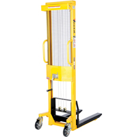 Gerbeur manuel, Fonctionnement Treuil manuel, Capacit&eacute; 770 lb, Lev&eacute;e max 60" Equipex