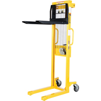 Gerbeur manuel, Fonctionnement Treuil manuel, Capacit&eacute; 770 lb, Lev&eacute;e max 60" Equipex