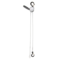 Mini Lever Hoist, 5' Lift, 1100 lbs. (0.55 tons) Capacity, Zinc Plated Chain Equipex