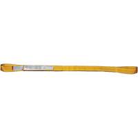 &eacute;lingue de levage, Pli Double, Oeillet double, Type 3, 2" la x 20' lo, Capacit&eacute; verticale 6200 lb Equipex