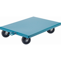 Steel Deck Dollies, 18" W x 24" D x 7" H, 1200 lbs. Capacity Equipex