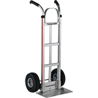 Diable d&eacute;mont&eacute;s , Prise Double, Aluminium, Hauteur de 48", Capacit&eacute; 500 lb Equipex