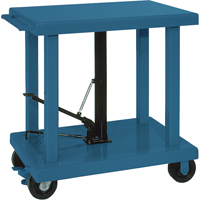 Table de travail hydraulique, 36" lo x 24" la, Acier, Capacit&eacute; 2000 lb Equipex