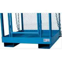 High Work Maintenance Platform, 48" W x 48" D x 72" H, 1000 lbs. Capacity, Steel Equipex