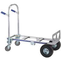 Cobra Jr. Series Convertible Hand Truck, Aluminum, 1200 lbs. Capacity Equipex