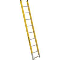 Single Section Straight Ladder - 6100 Series, 8', Fibreglass, 375 lbs., CSA Grade 1AA Equipex