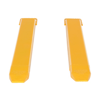 Rallonges de fourche, 48" l x 7-3/8" la, Pour des largeurs de fourches 5" Equipex