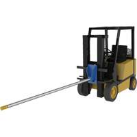 Fl&egrave;che de chariot &eacute;l&eacute;vateur pour tapis, 108-1/2" longueur, Install&eacute; sur tablier, Capacit&eacute; de 2500 lb Equipex