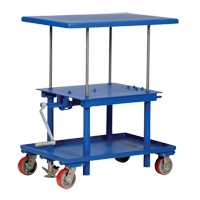 Hydraulic Lift Table, 24" L x 36" W, Steel, 2000 lbs. Capacity Equipex