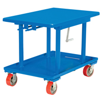 Hydraulic Lift Table, 24" L x 36" W, Steel, 2000 lbs. Capacity Equipex