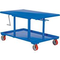 Post Lift Table, 42" L x 30" W, Steel, 2000 lbs. Capacity Equipex