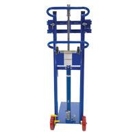 Empileur &agrave; plateforme, M&eacute;canisme Pompe au pied, Capacit&eacute; de 750 lb, Levage max de 52" Equipex