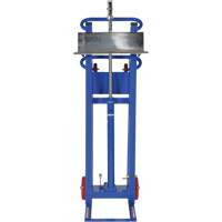 Gerbeur &agrave; plateforme hydraulique, M&eacute;canisme Pompe au pied, Capacit&eacute; de 750 lb, Levage max de 52" Equipex