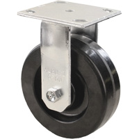 Heavy-Duty EMaxx Kingpin Caster, Rigid, 6" (152.4 mm), Phenolic, 1200 lbs. (544.3 kg.) Equipex