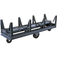 Bar Cradle Truck, 96" L x 28" W x 29" H, 10000 lbs. Capacity, Phenolic Wheels Equipex