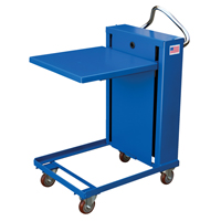 Self Elevating Tables, 20" L x 20" W, Steel, 460 lbs. Capacity Equipex