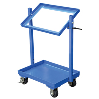 Chariot &agrave; cueillette, Acier, 30-11/16" la x 19-1/4" p, 2 tablettes, Capacit&eacute; 200 lb Equipex