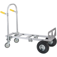Spartan Jr. Economy Convertible Truck, Aluminum, 1000 lbs. Capacity Equipex