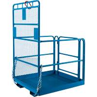 High Work Maintenance Platform, 48" W x 48" D x 72" H, 1000 lbs. Capacity, Steel Equipex